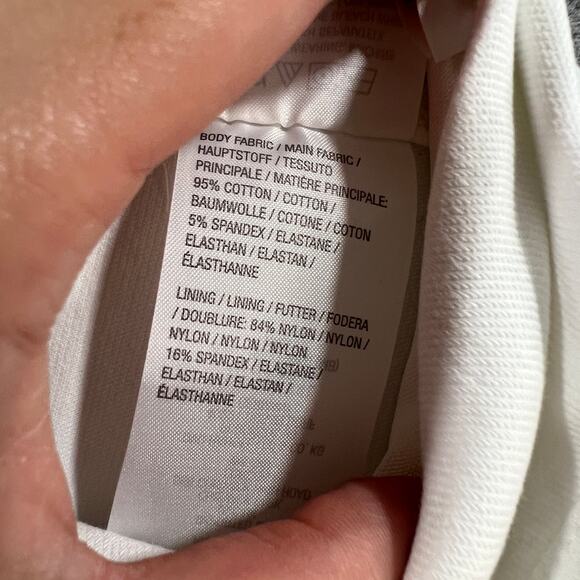 Women with Control Prime Stretch Denim Petite Crop Pants White, Petite X-Large - Picture 9 of 9